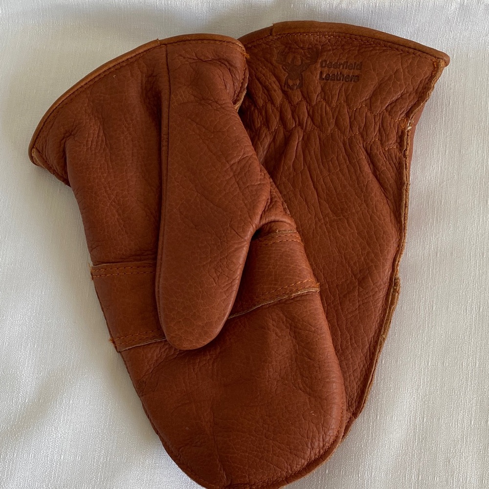 New Deerfield Leathers Thinsulate Insulation 150g Brown Men's Gloves M